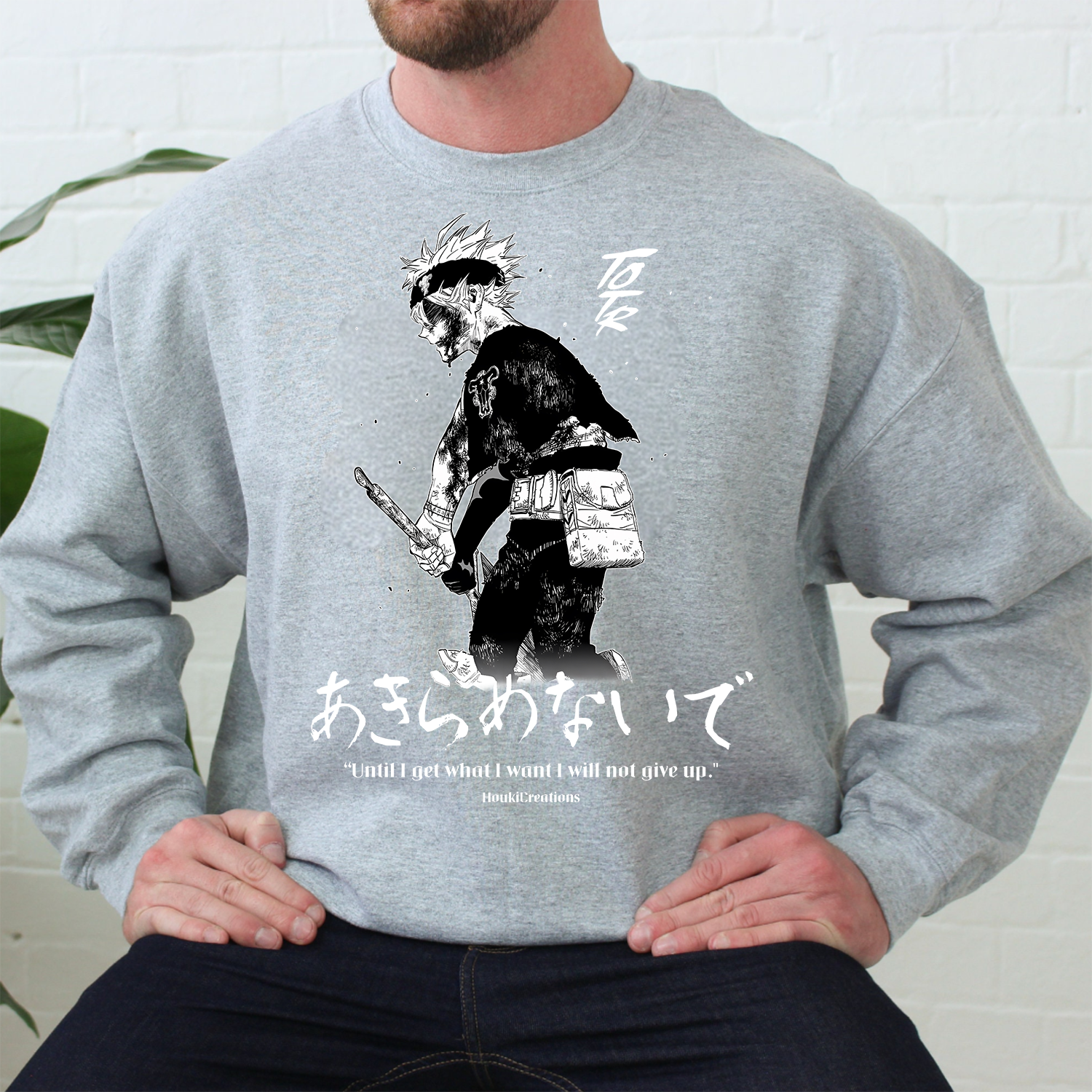 Asta Hoodie, Black Clover, Both Sides, Unisex Men Women Hoodie Japanese Anime For Otakus, Gift, Gift For Anime Fan, Gifts, Anime Hoodie, Shirt - Kurodrip