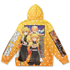 Zenitsu Agatsuma Haori Demon Slayer Streetwear Hoodie