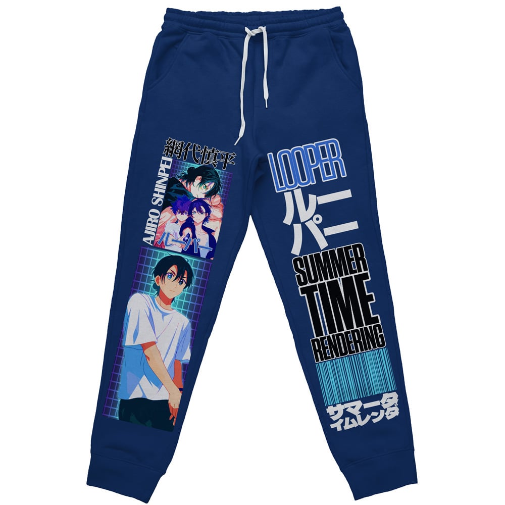 Ajiro Shinpei Summer Time Rendering" Streetwear Sweatpants