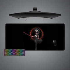 Akame Ga Kill Kurome Ring Size Gaming Mouse Pad,