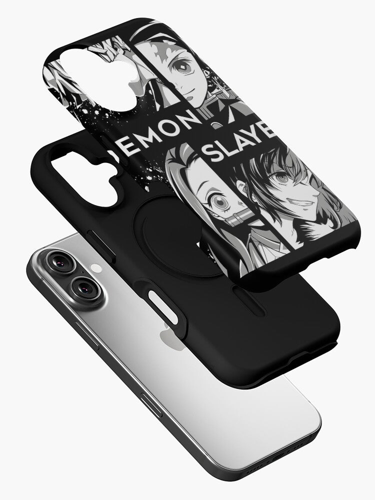 Kurodrip "Neon Wind" Demon Slayer iPhone 116 Tough Case