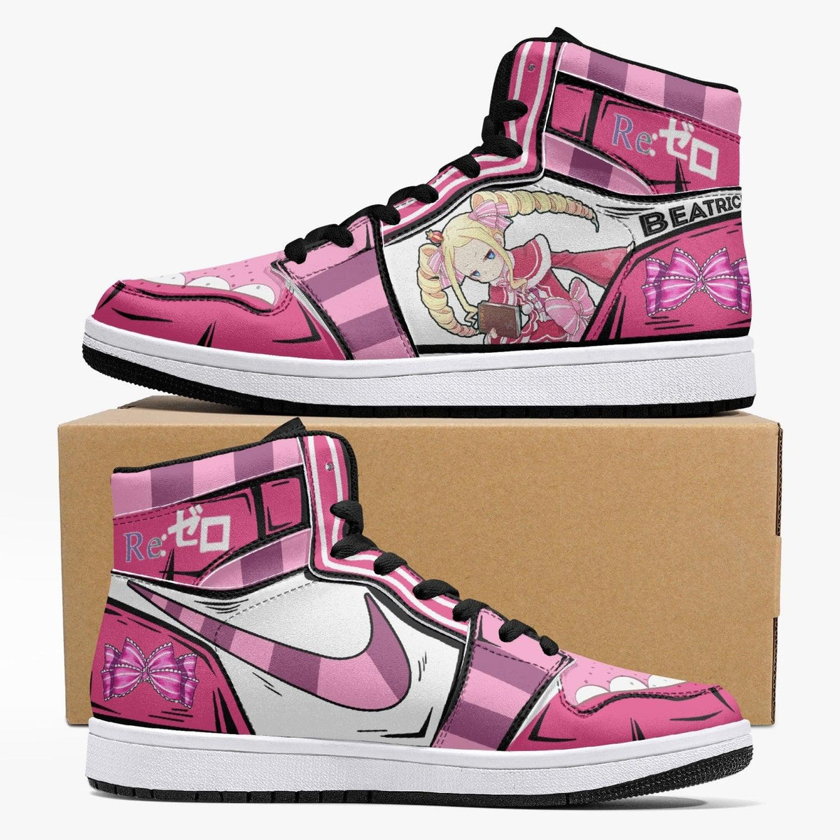 Beatrice ReZero Mid 1 Basketball Shoes
