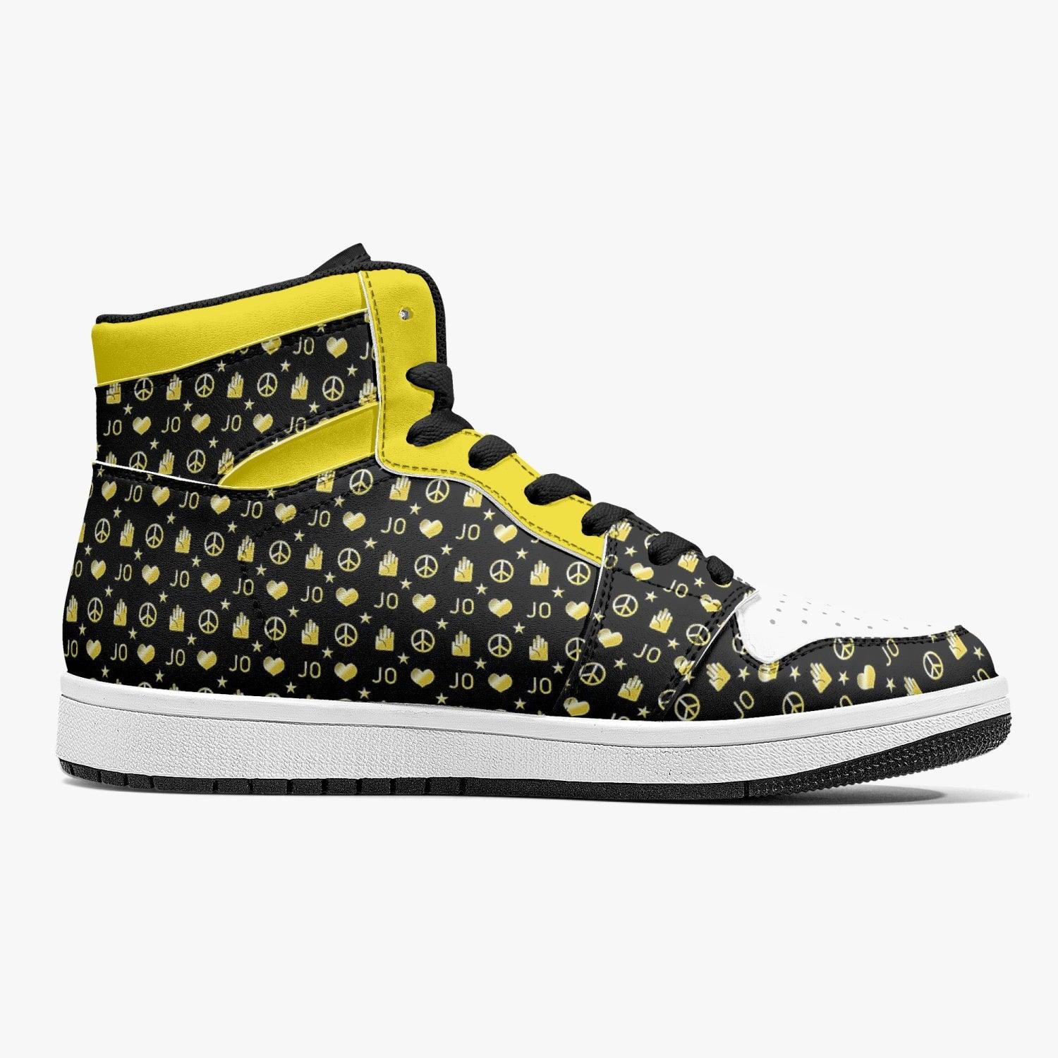 Bizarre Pattern Jojo's Bizarre Adventure Mid 1 Basketball Shoes