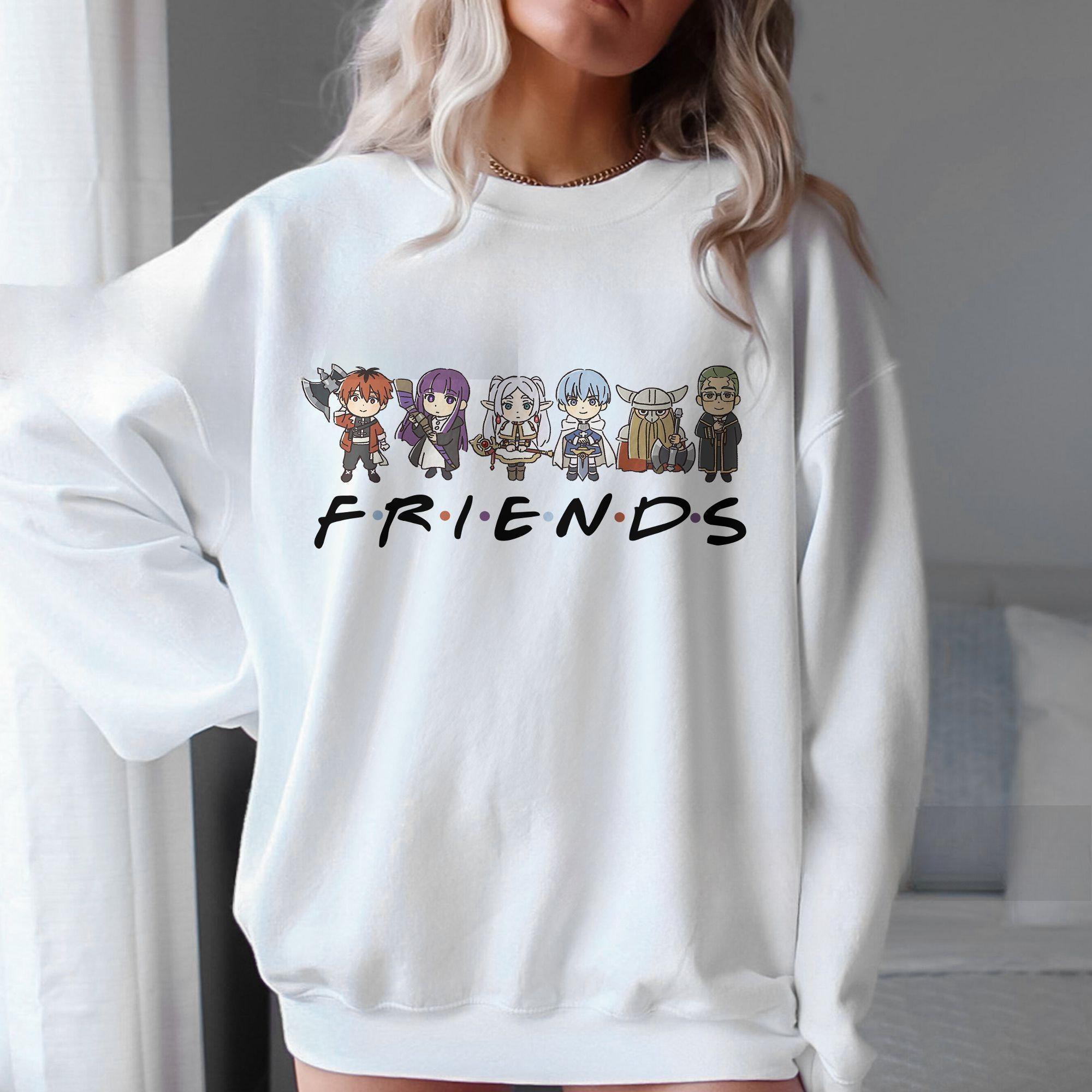 Beyond Journey's End Friends - Sousou no frieren T shirt - Kurodrip