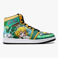 Carrot One Piece Mid 1 Basketball Shoes