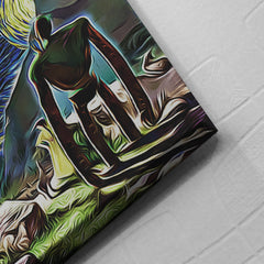 Castle in the Sky Starry Night Studio Ghibli Canvas Print Wall Art - Kurodrip