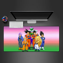 DBZ Pixel Art Size Gaming Mouse Pad - Kurodrip