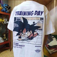 Son Goku Training Day Dragon Ball Unisex T-Shirt - Kurodrip