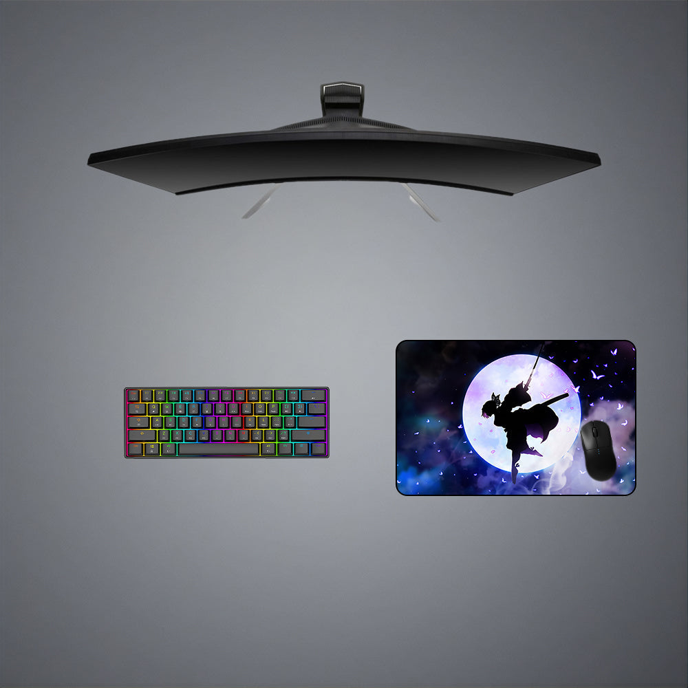 Demon Slayer Kocho Moon Design M-XXL Size Gaming Mouse Pad Computer Desk Mat - Kurodrip