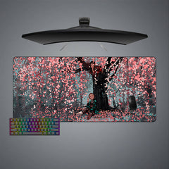 Demon Slayer Sakura Size Gaming Mouse Pad - Kurodrip