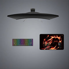 Tanjiro Kamado Fire Design M-XXL Size Gaming Mouse Pad Computer Desk Mat - Kurodrip