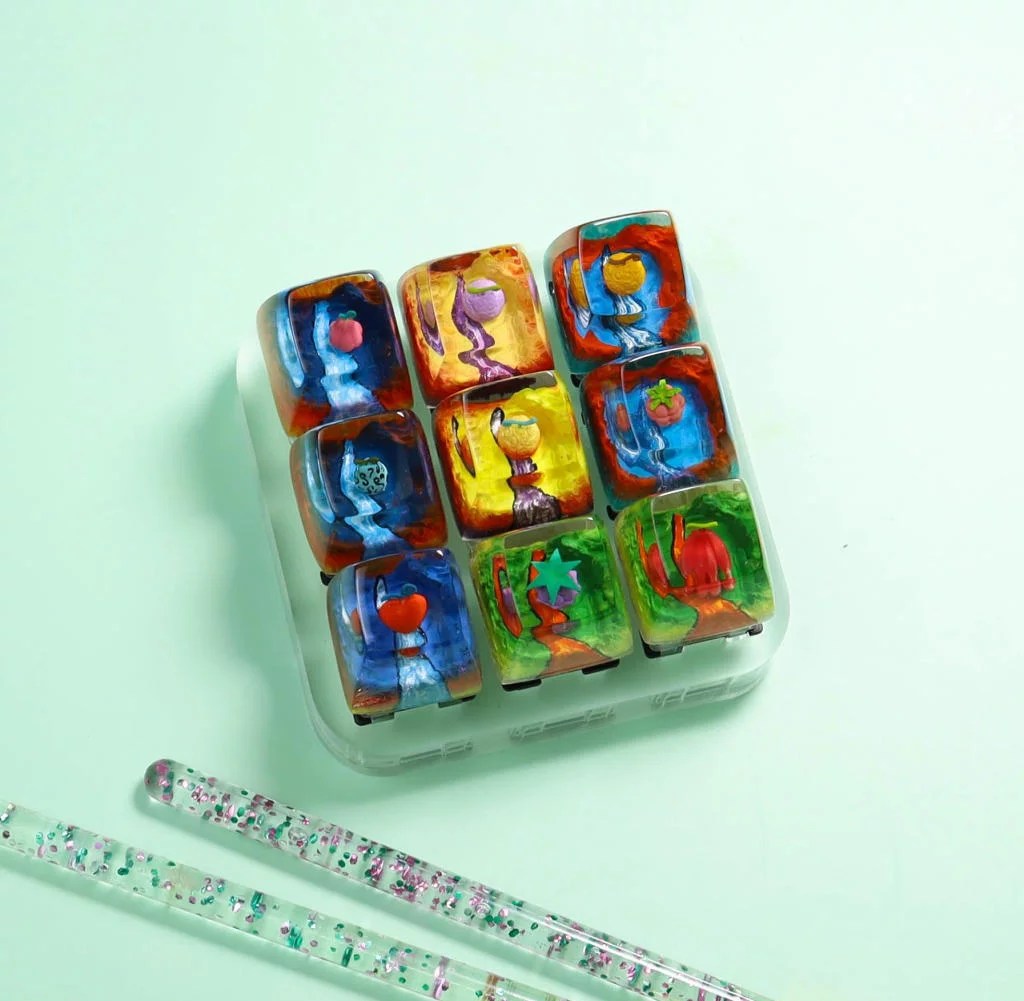 Devil Fruit Keycaps - Kurodrip
