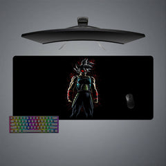 Bardock Red Aura Size Gaming Mouse Pad - Kurodrip