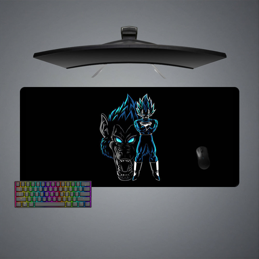 DBZ Great Ape Vegeta Size Gaming Mouse Pad - Kurodrip