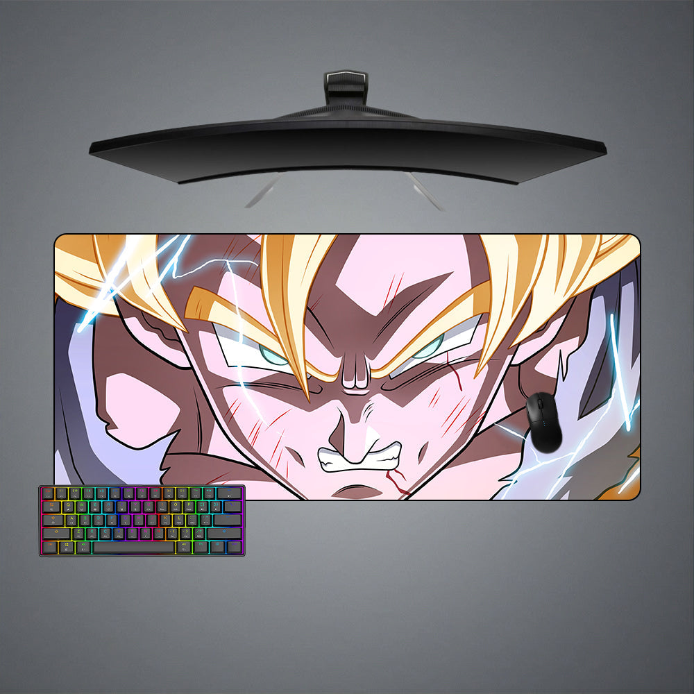 Goku Anger Size Gaming Mouse Pad - Kurodrip