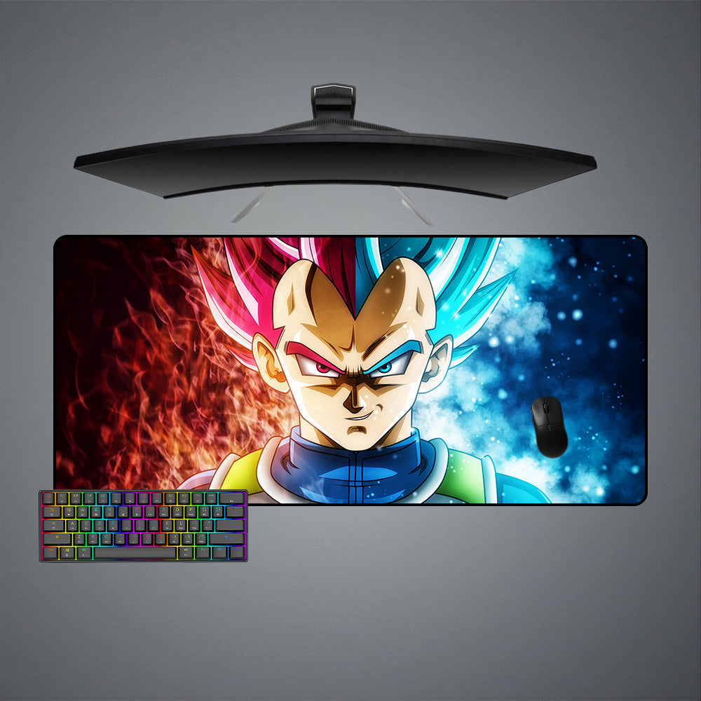Dragon Ball Vegeta God Forms Size Gaming Mouse Pad - Kurodrip