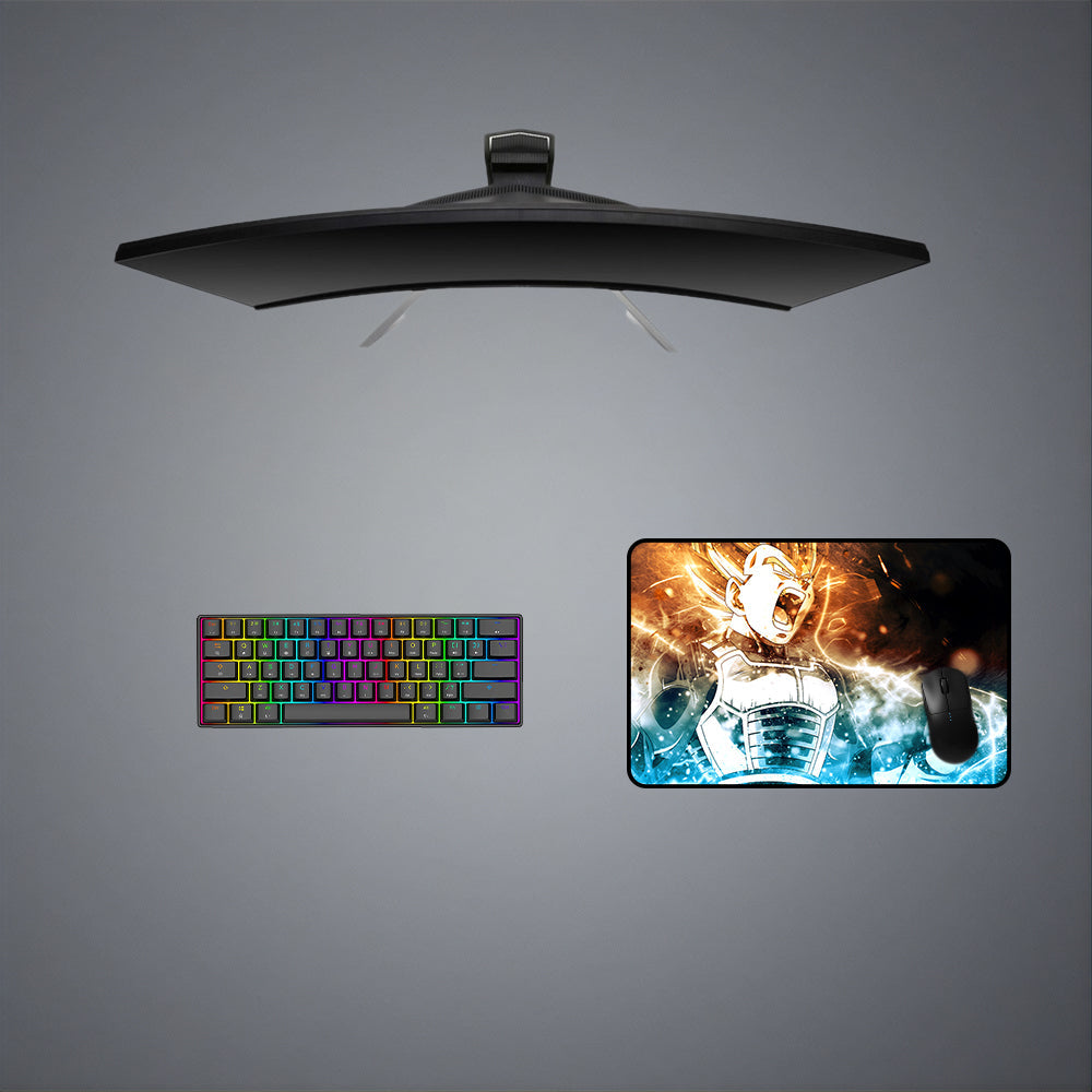Dragon Ball Vegeta Transforms Design M-XXL Size Gaming Mouse Pad Computer Desk Mat - Kurodrip
