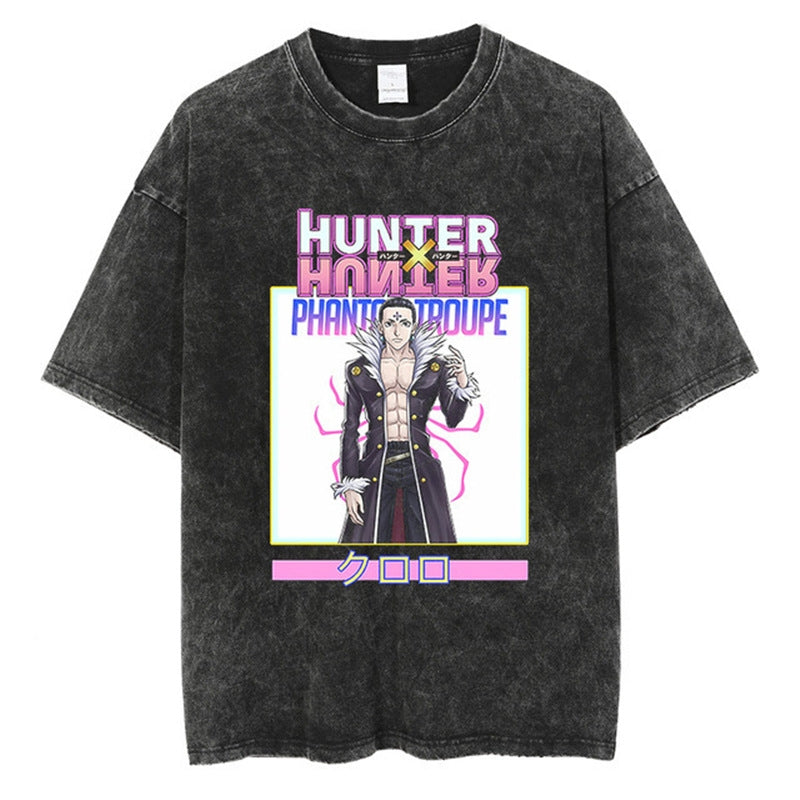 Kurodrip "Lucilfer" Hunter x Hunter Vintage Washed Oversized T-Shirt