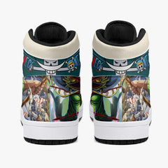 Edward Newgate Wano One Piece Mid 1 Basketball Shoes