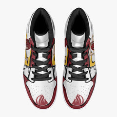 Erza Scarlet Fairy Tail Mid 1 Basketball Shoes