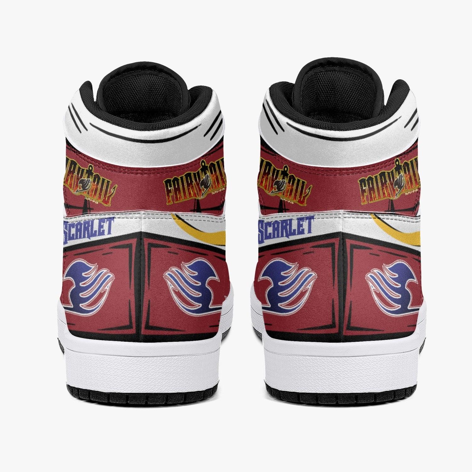 Erza Scarlet Fairy Tail Mid 1 Basketball Shoes