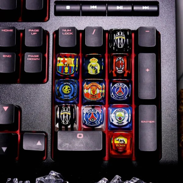 Football Logo Keycap - Kurodrip