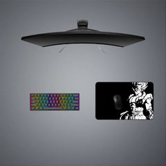 Gogeta Black & White Design M-XXL Size Gaming Mouse Pad Computer Desk Mat - Kurodrip