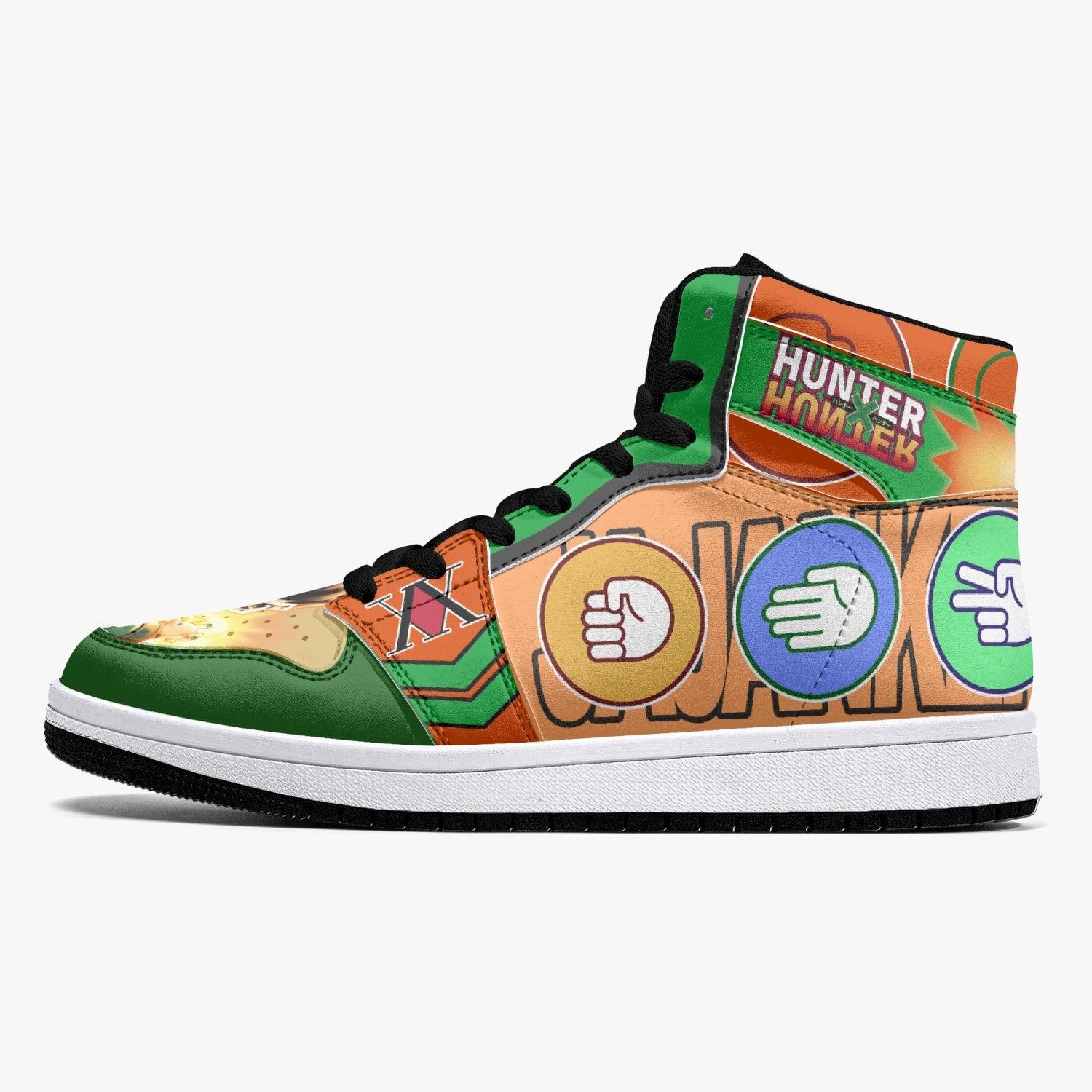 Gon Jajanken Hunter X Hunter Mid 1 Basketball Shoes
