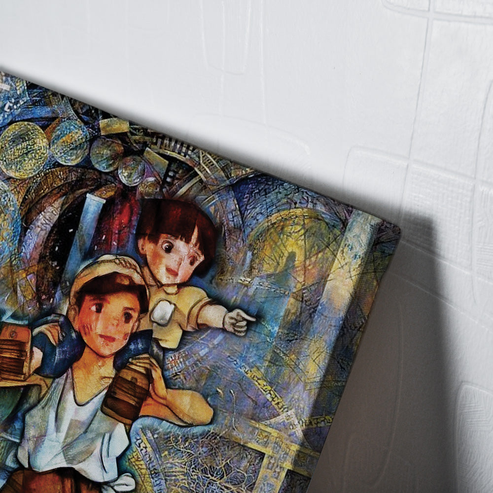 Grave of the Fireflies Studio Ghibli Canvas Print Wall Art - Kurodrip