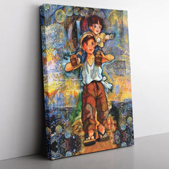 Grave of the Fireflies Studio Ghibli Canvas Print Wall Art - Kurodrip