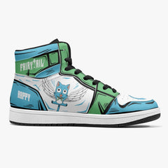 Happy Fairy Tail Mid 1 Basketball Shoes