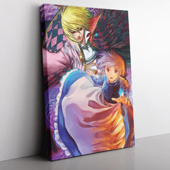 Howls Moving Castle Studio Ghibli Canvas Print Wall Art - Kurodrip