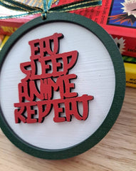 Gift For Anime Lover Anime Demon Slayer Christmas Ornament Anime Ornaments - Kurodrip