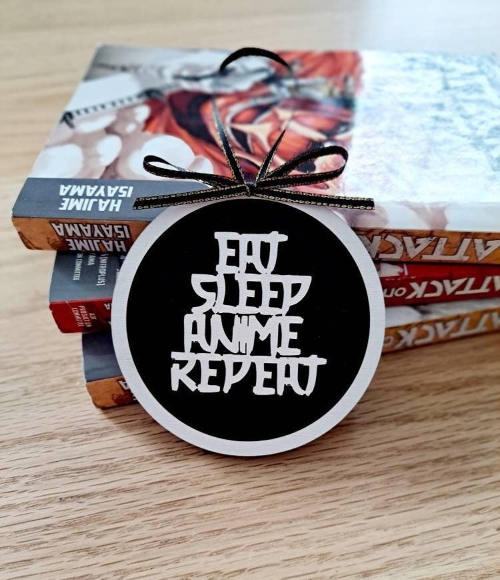 Gift For Anime Lover Anime Demon Slayer Black Christmas Ornament Anime Ornaments - Kurodrip