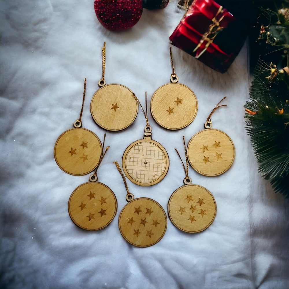 Dragon Ball Z Dragon Christmas Balls Wooden Ornament Anime Ornaments - Kurodrip