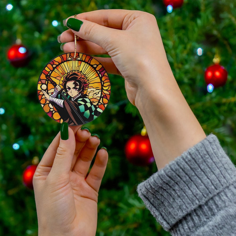 Anime Dual Ornaments: Sword-Wielding Demon Slayer Ornament Anime Ornaments - Kurodrip