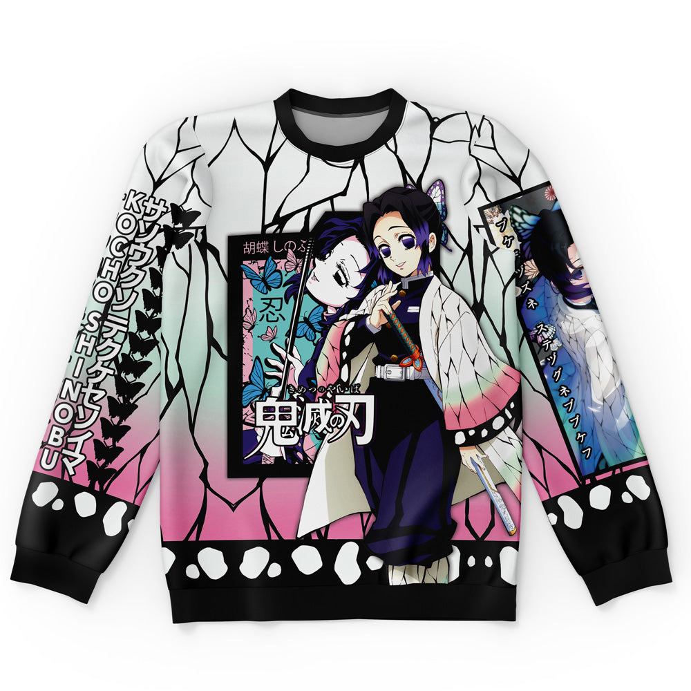 Kocho Shinobu Haori Demon Slayer Streetwear Sweatshirt