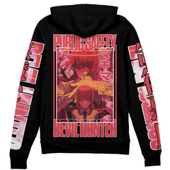 Makima Chainsaw Man Streetwear Zip Hoodie Jacket