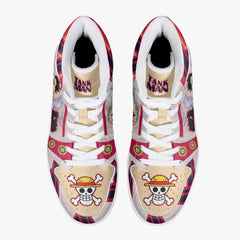 Monkey D. Luffy Gear 4th Tank Man One Piece Mid 1 Basketball Shoes