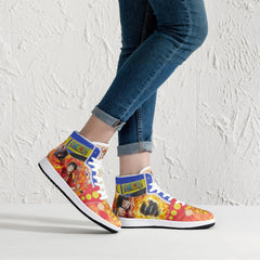 Monkey D. Luffy Red Hawk One Piece Mid 1 Basketball Shoes