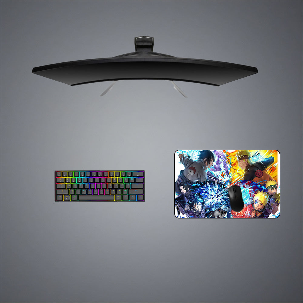 Naruto Ninja Techniques Design M-XXL Size Gaming Mouse Pad Computer Desk Mat - Kurodrip