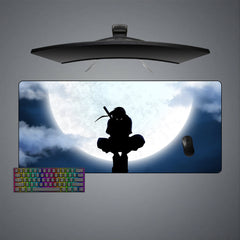 Uchiha Itachi Moon Size Gaming Mouse Pad - Kurodrip