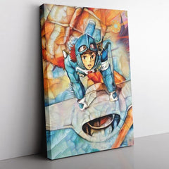 Nausicaa of the Valley of the Wind Studio Ghibli Canvas Print Wall Art - Kurodrip