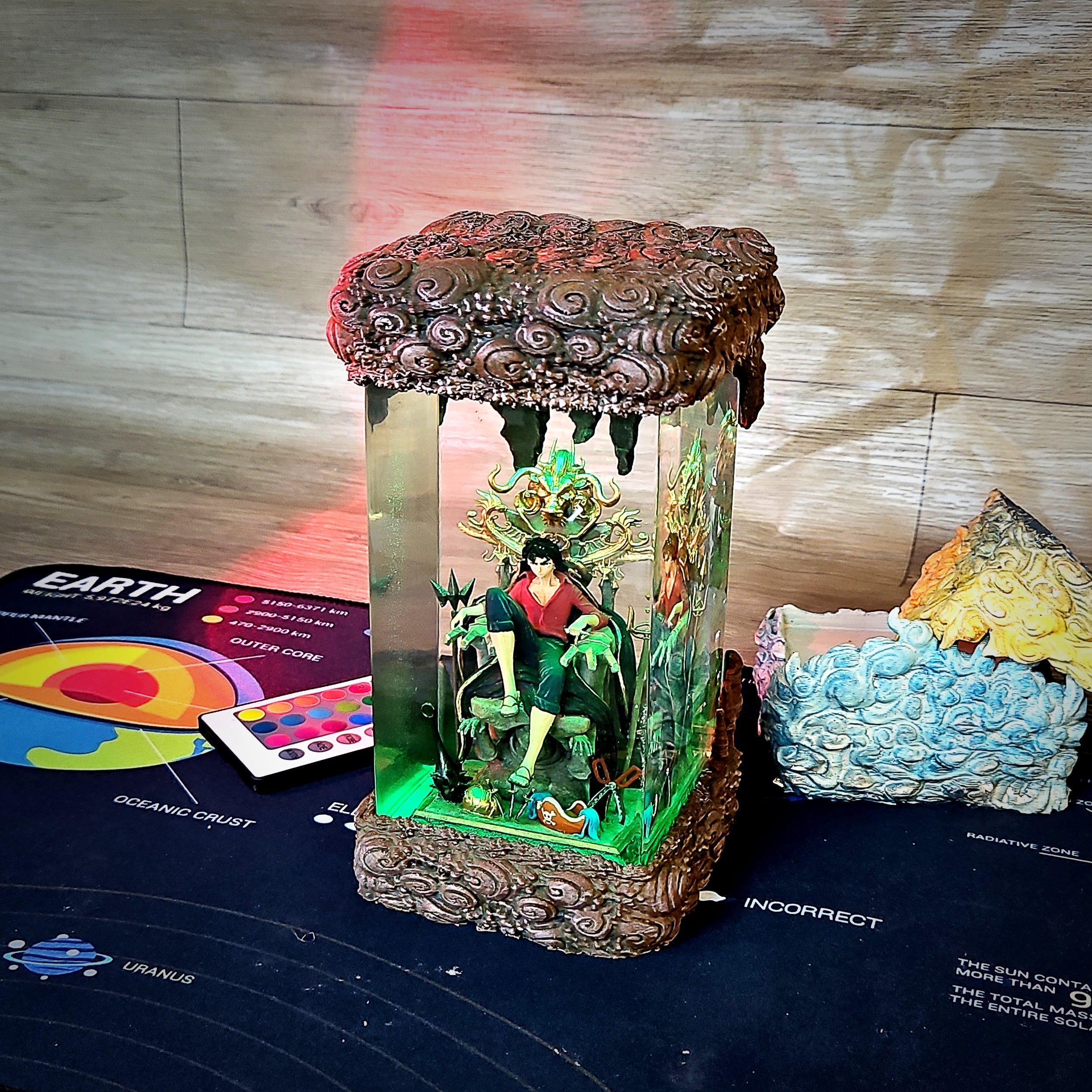 One Piece - LUFFY THRONE Handmade Night Lights - Kurodrip