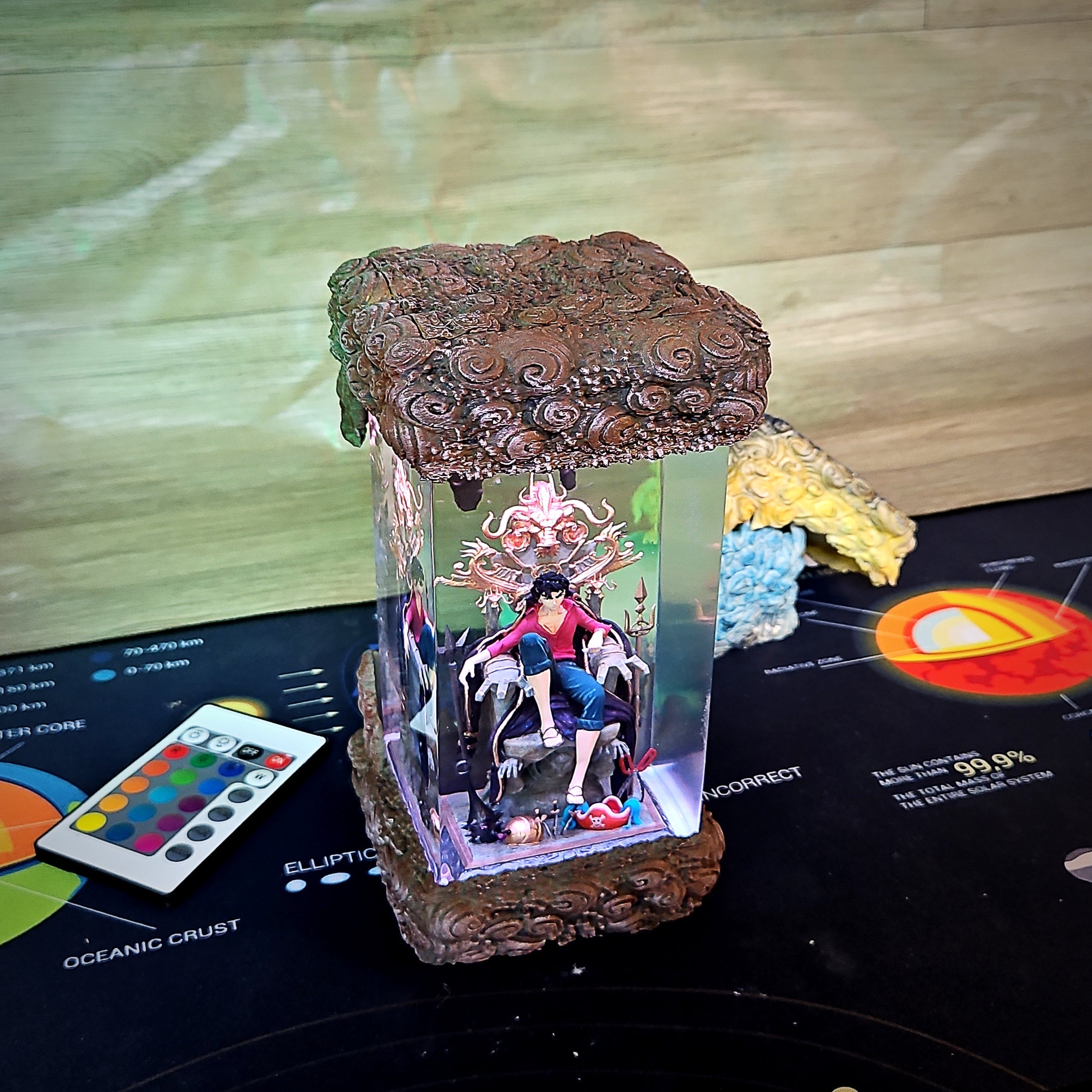 One Piece - LUFFY THRONE Handmade Night Lights - Kurodrip