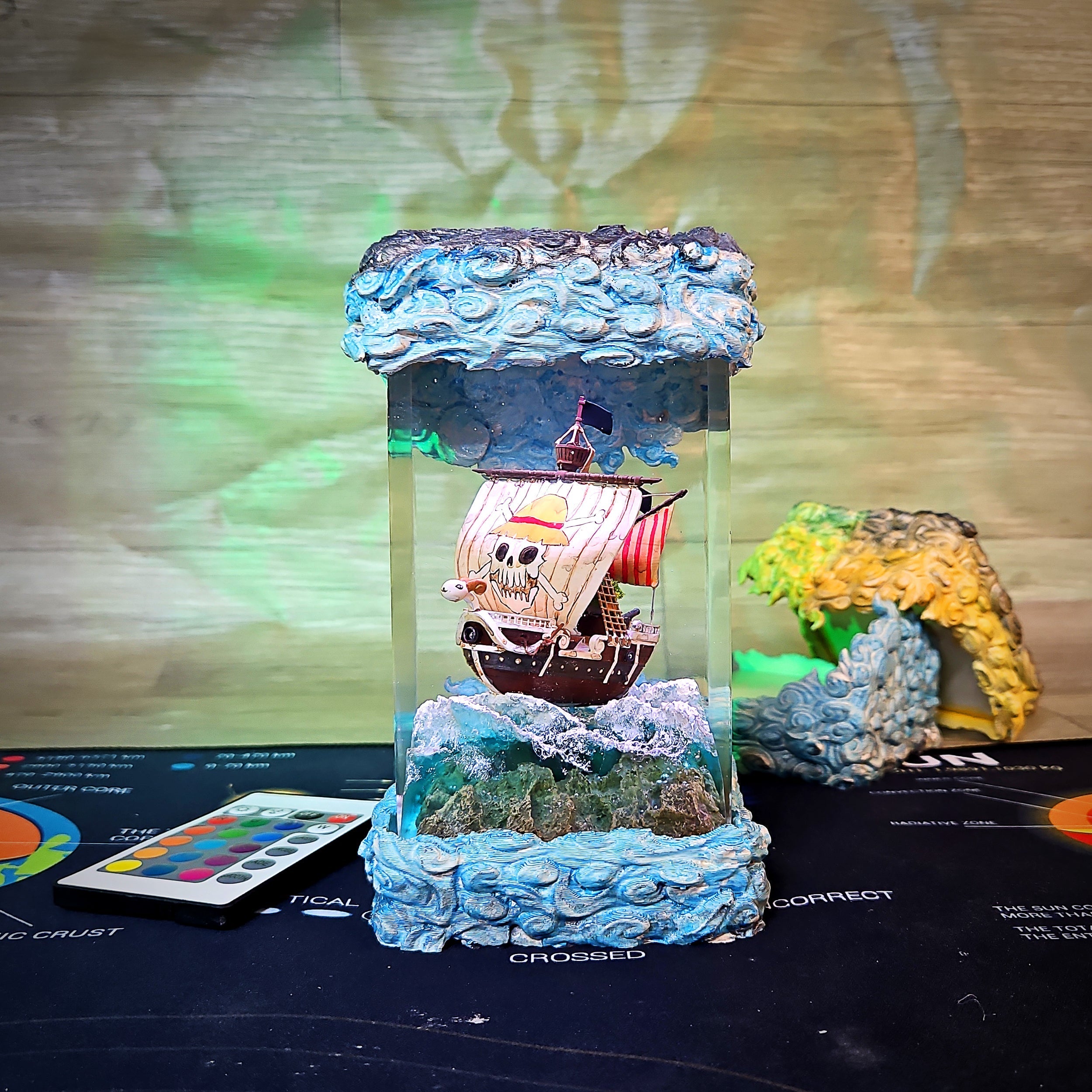 One Piece - Merry ver 2 Handmade Night Lights - Kurodrip