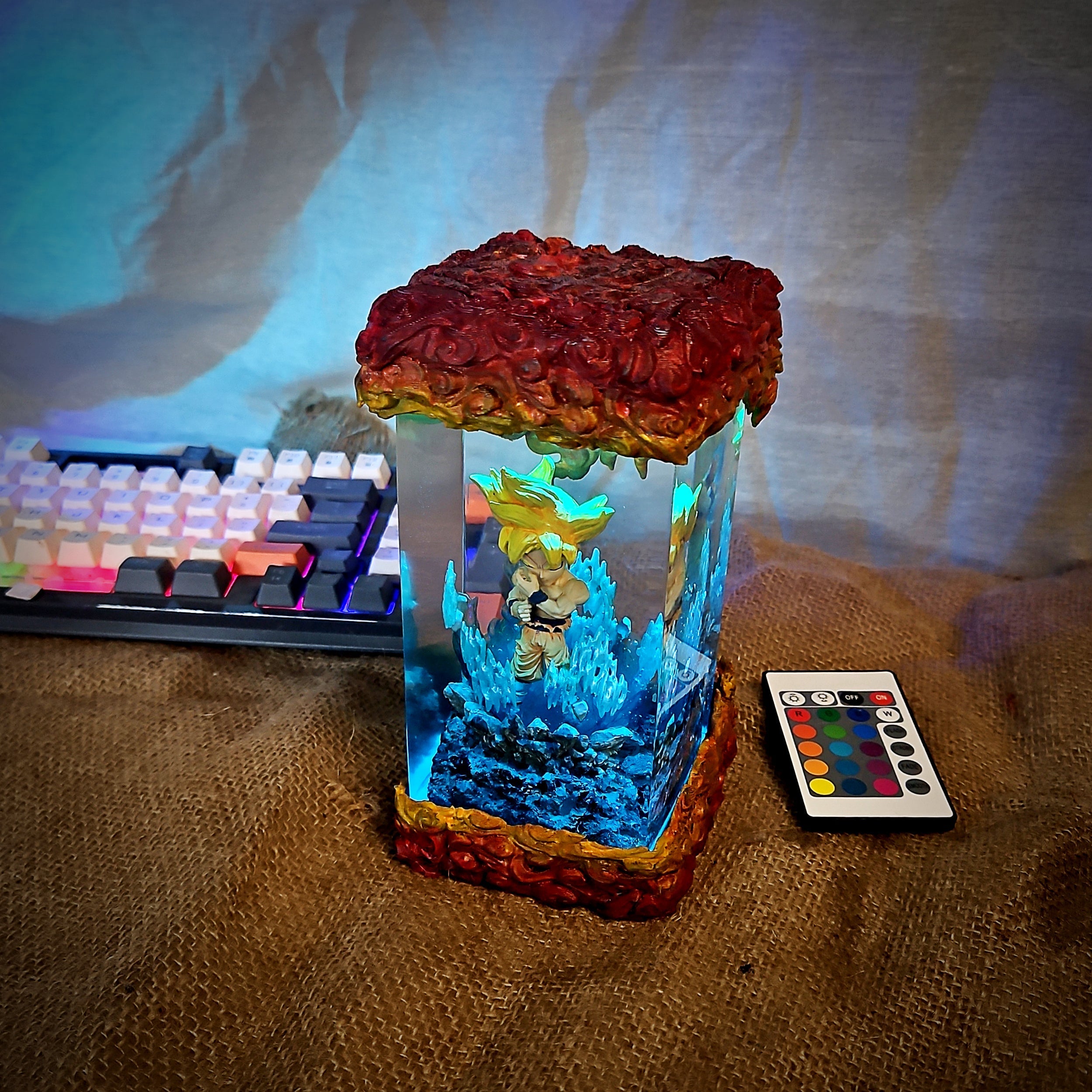 GOKU - DRAGONBALL Handmade Night Lights - Kurodrip