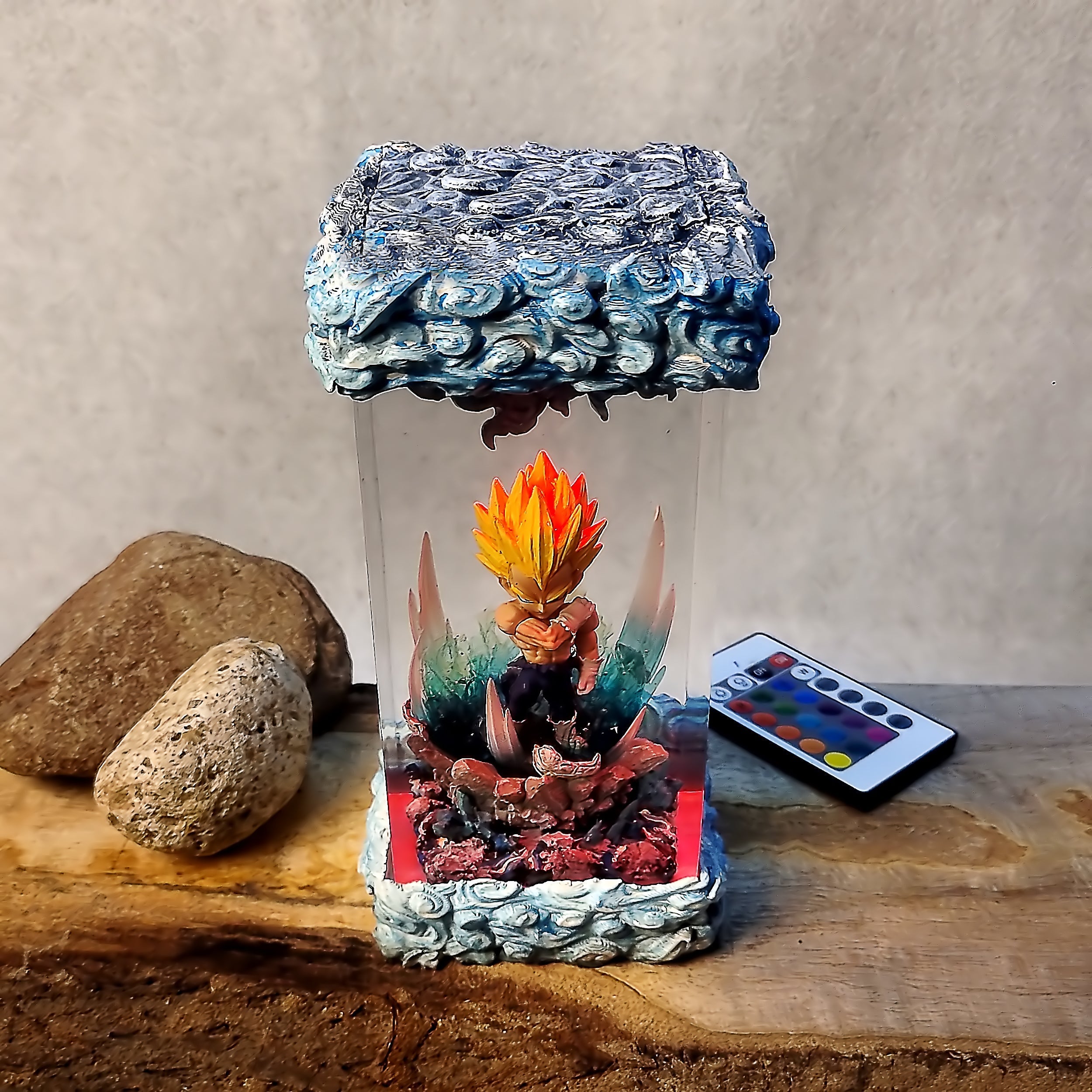 VEGETA - DRAGONBALL Handmade Night Lights - Kurodrip