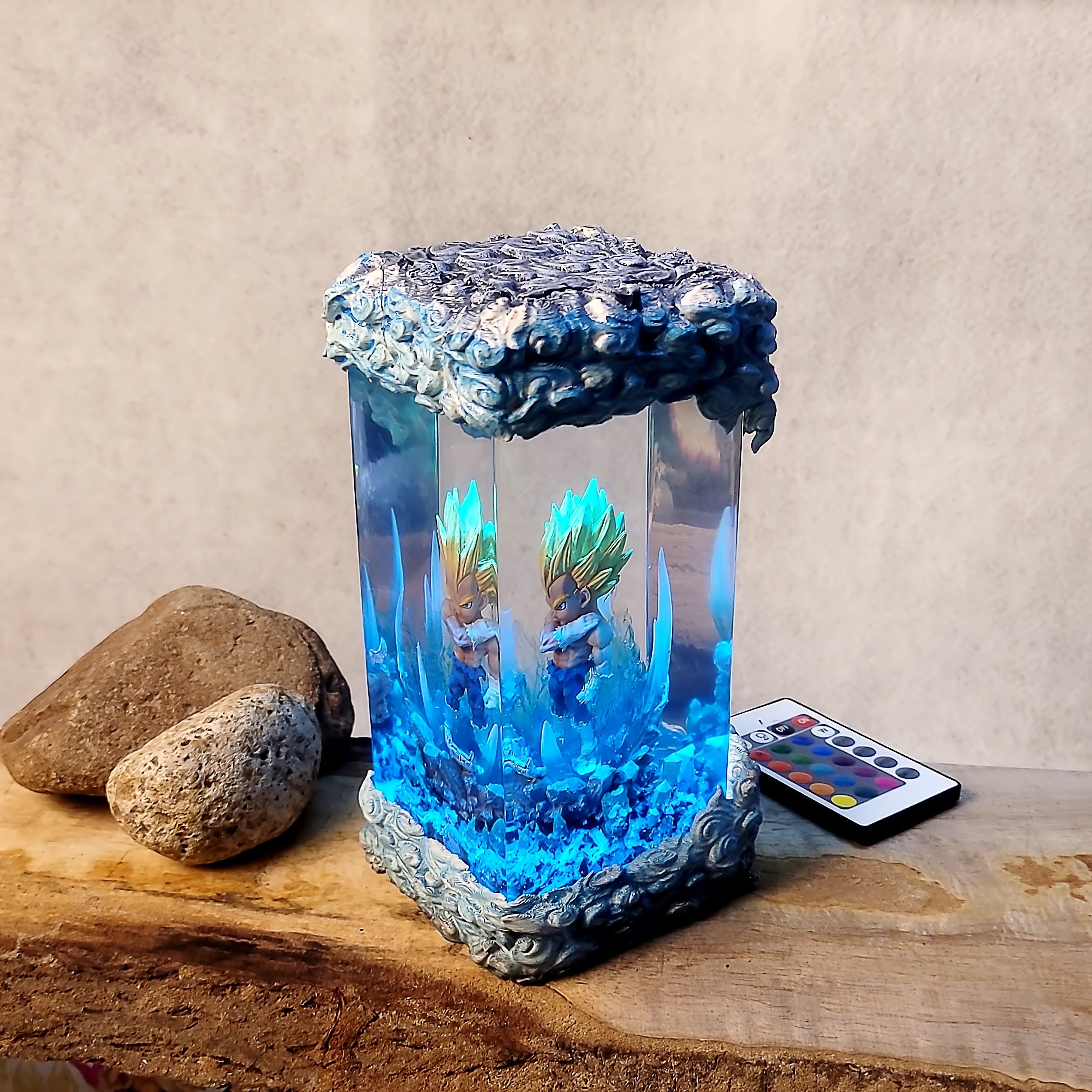 VEGETA - DRAGONBALL Handmade Night Lights - Kurodrip