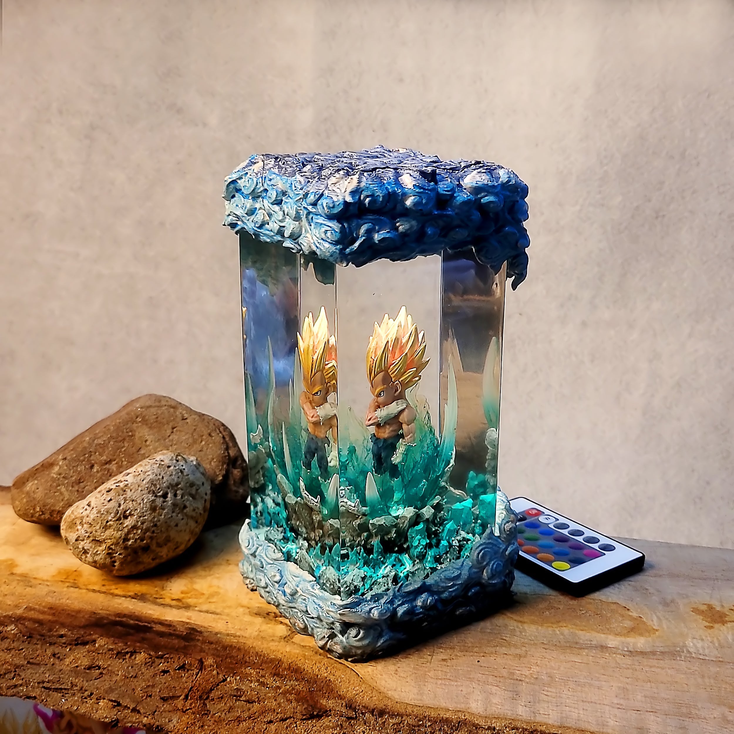 VEGETA - DRAGONBALL Handmade Night Lights - Kurodrip